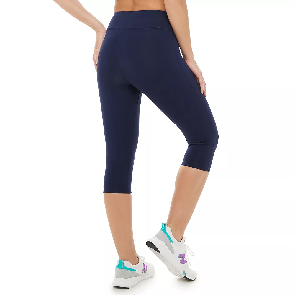 Women's Tek GearĀ® Essential High-Waisted Skimmer Capri Leggings - Image 4