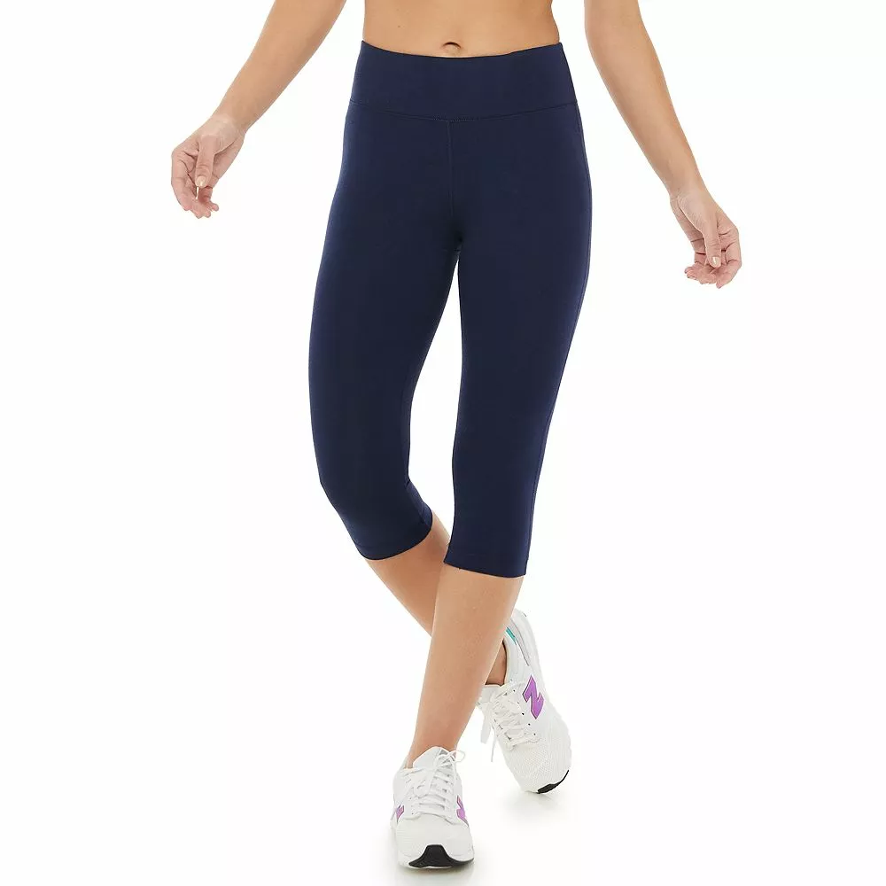 Women's Tek GearĀ® Essential High-Waisted Skimmer Capri Leggings - Image 2