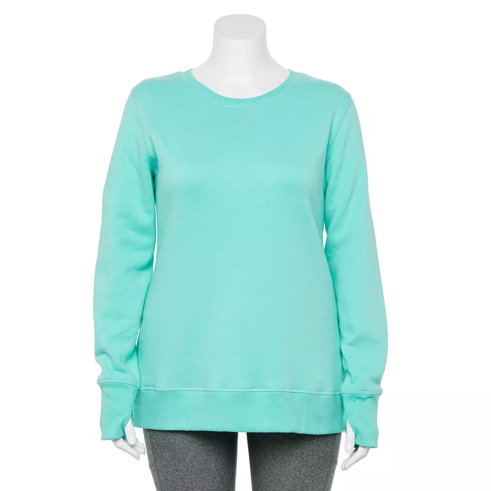 Plus Size Tek GearĀ® Ultrasoft Fleece Crewneck Sweatshirt - Image 15