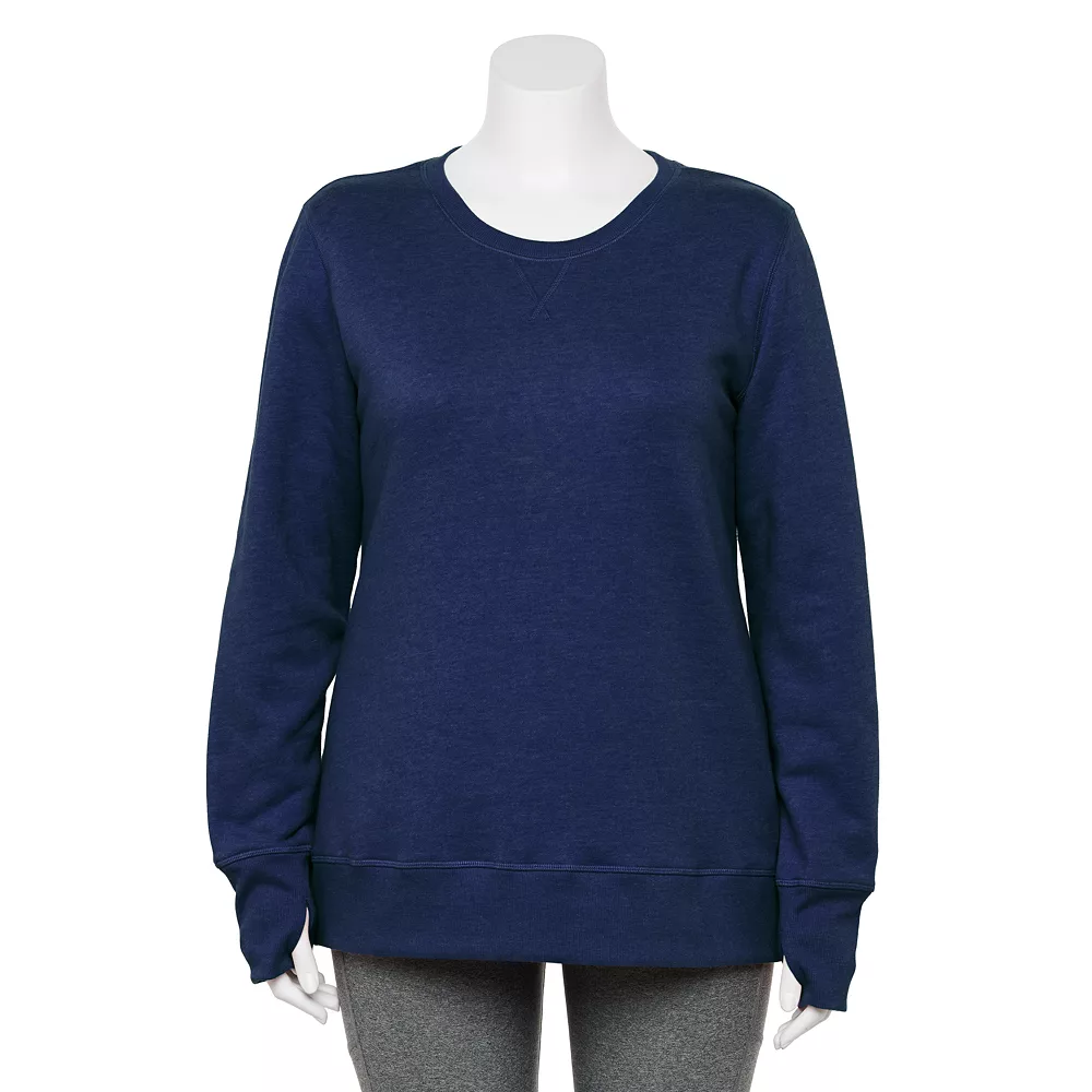 Plus Size Tek GearĀ® Ultrasoft Fleece Crewneck Sweatshirt - Image 14