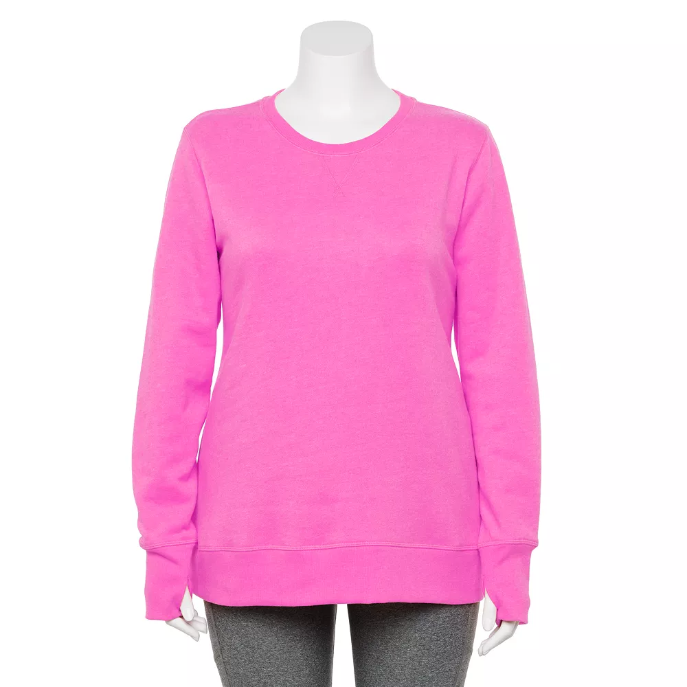 Plus Size Tek GearĀ® Ultrasoft Fleece Crewneck Sweatshirt - Image 40