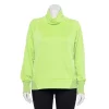 Plus Size Tek Gear® Stretch Fleece Funnel Neck Top