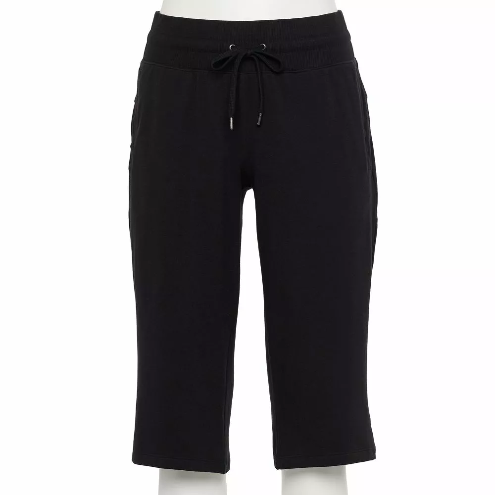 Petite Tek GearĀ® Essential Workout Skimmer Capris - Image 2