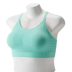 Plus Size Tek GearĀ® Seamless Low-Impact Sports Bra