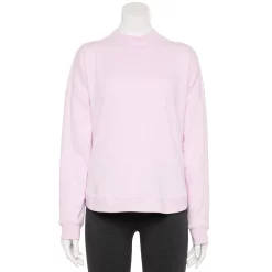 Women's Tek Gear® Ultrasoft Fleece Mockneck Sweatshirt