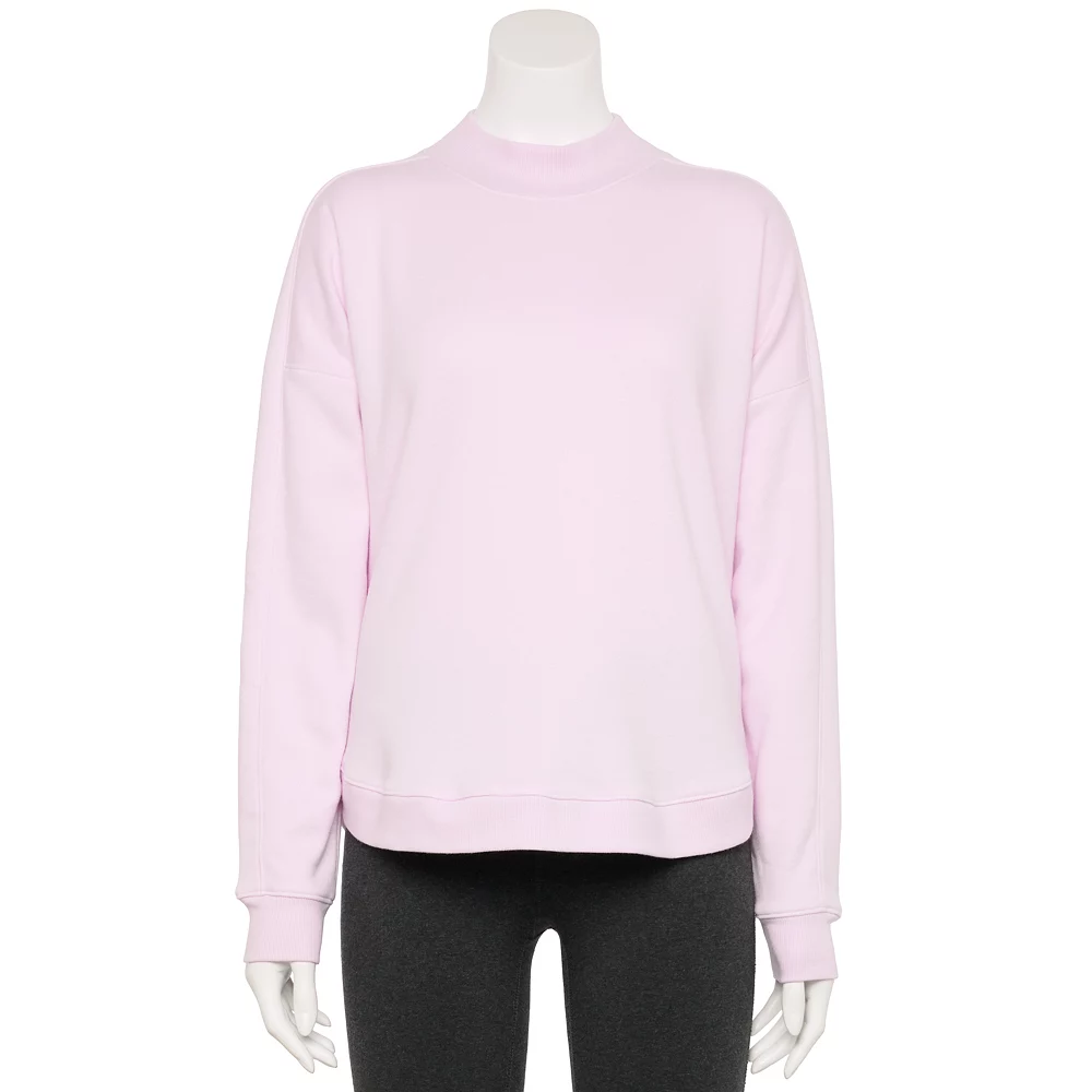 Women's Tek GearĀ® Ultrasoft Fleece Mockneck Sweatshirt