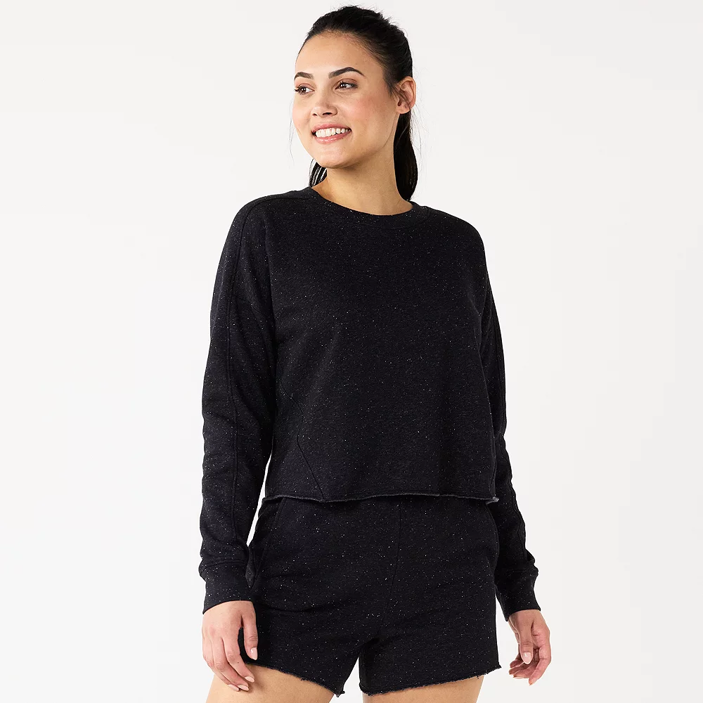 Women's Tek GearĀ® Ultrasoft Fleece Easy Crop Sweatshirt - Image 6