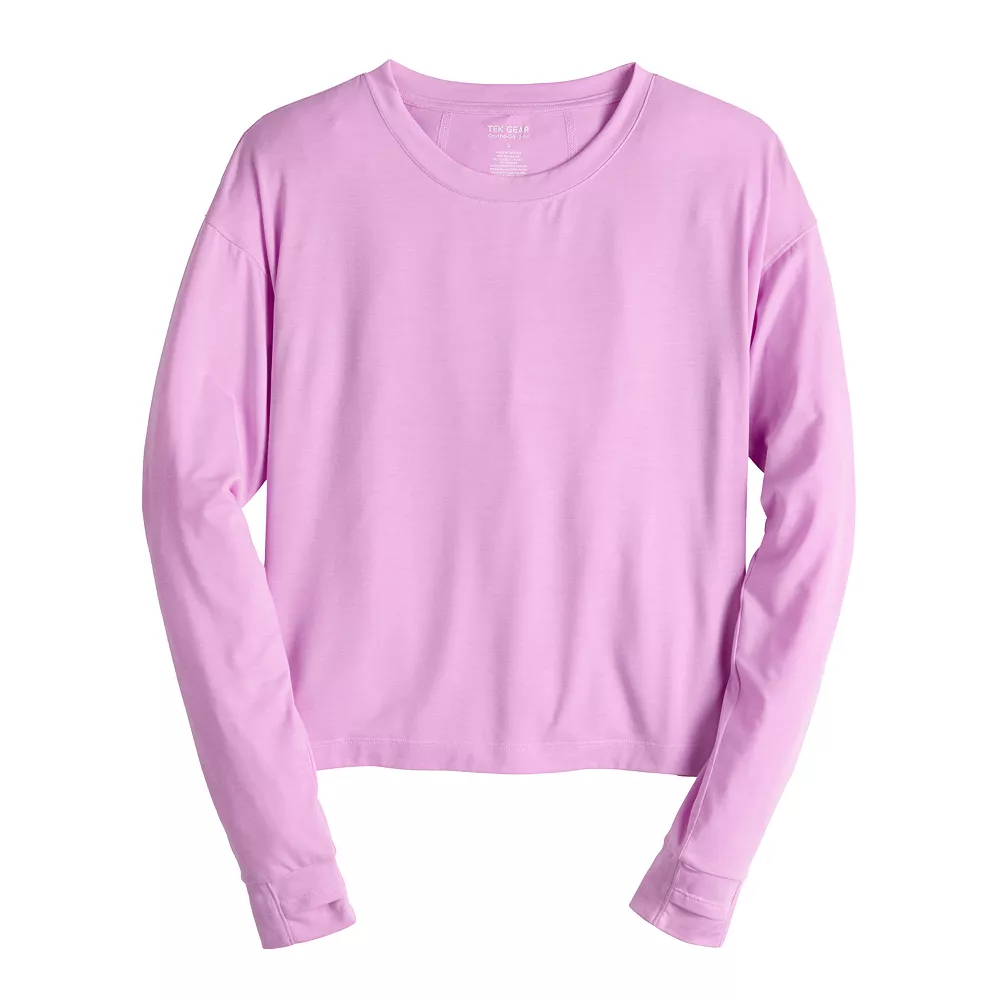 Women's Tek GearĀ® Crewneck Long Sleeve Tee - Image 11