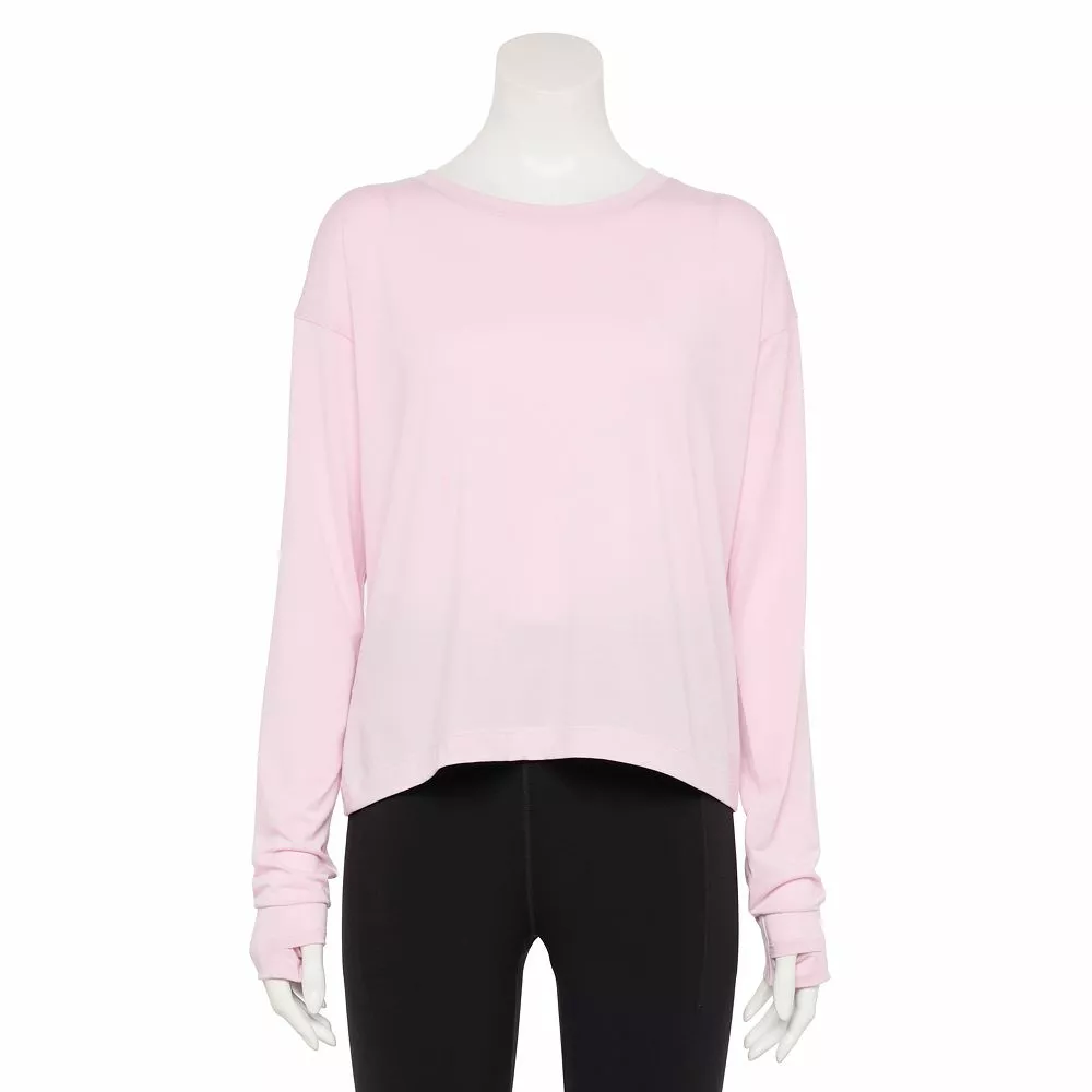 Women's Tek GearĀ® Crewneck Long Sleeve Tee - Image 9