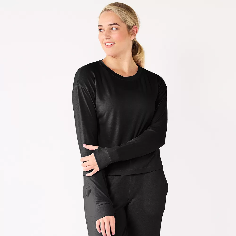Women's Tek GearĀ® Crewneck Long Sleeve Tee
