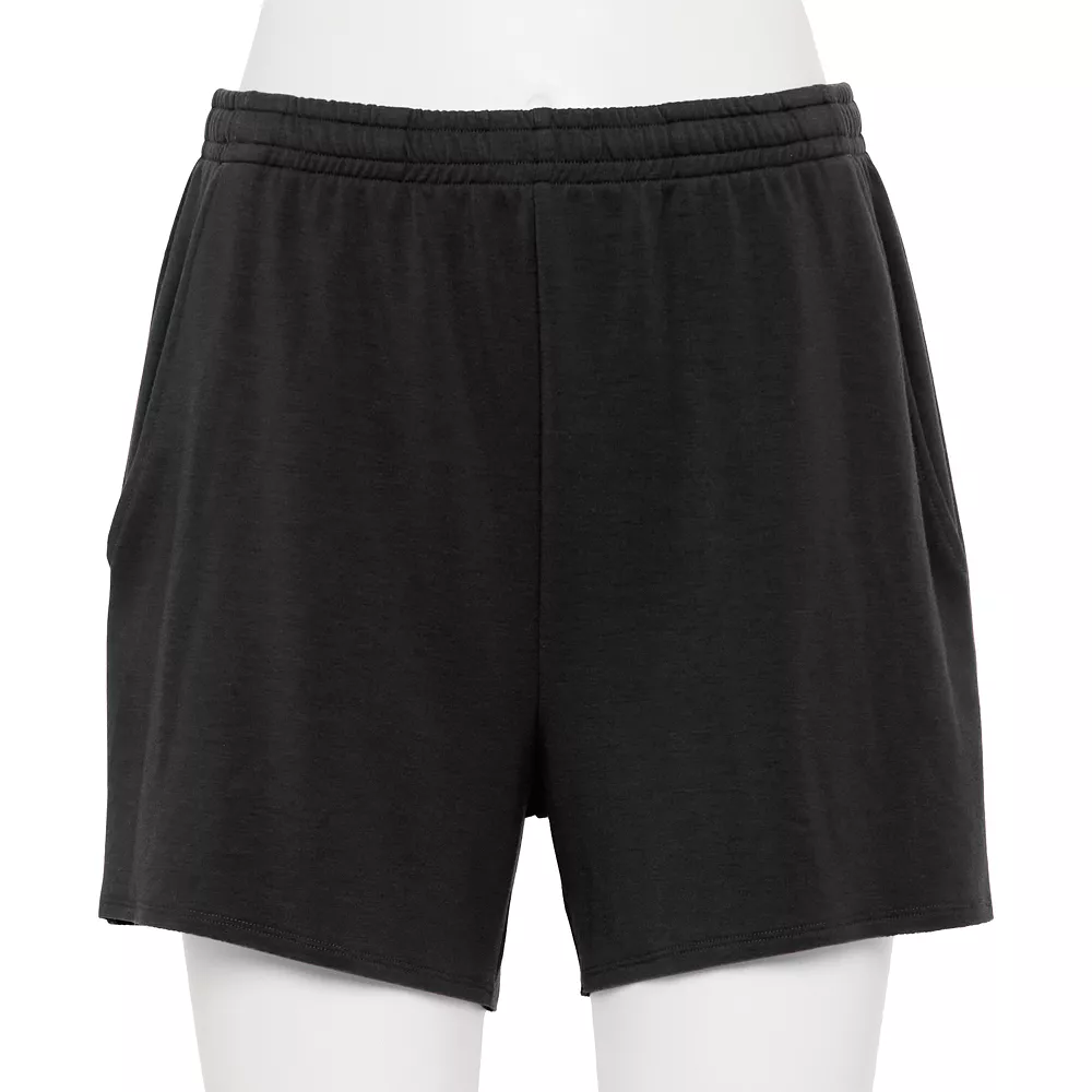 Women's Tek GearĀ® French Terry Raw-Hem Shorts - Image 7