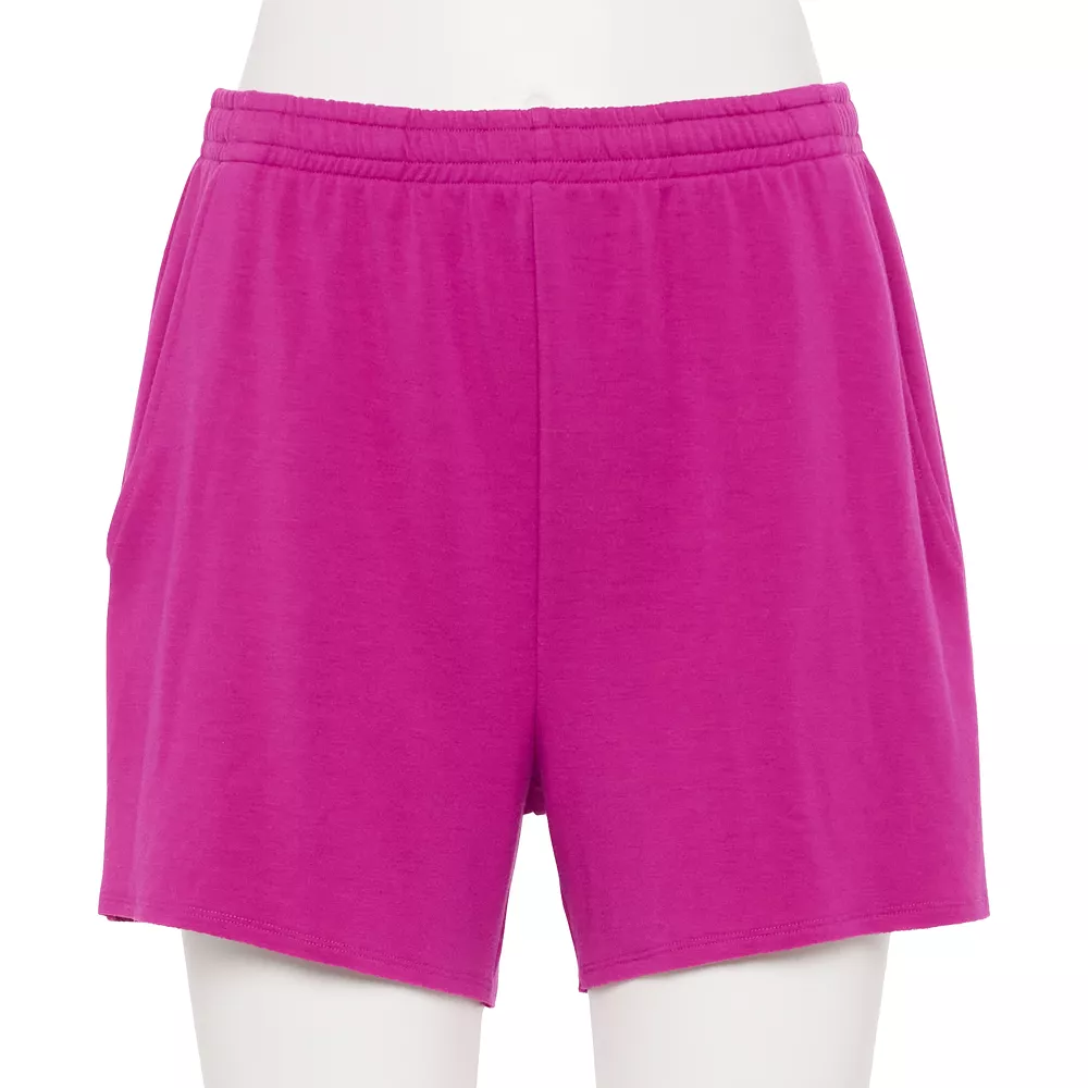 Women's Tek GearĀ® French Terry Raw-Hem Shorts - Image 6
