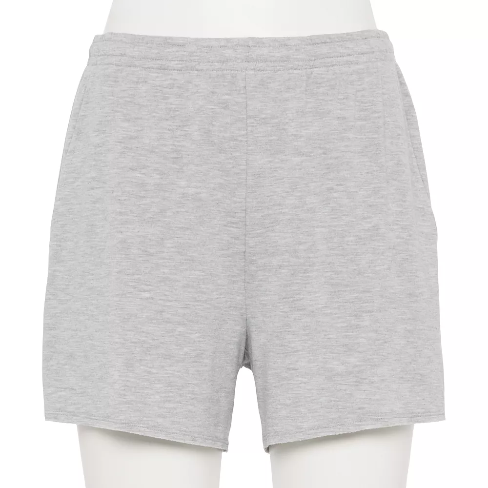 Women's Tek GearĀ® French Terry Raw-Hem Shorts