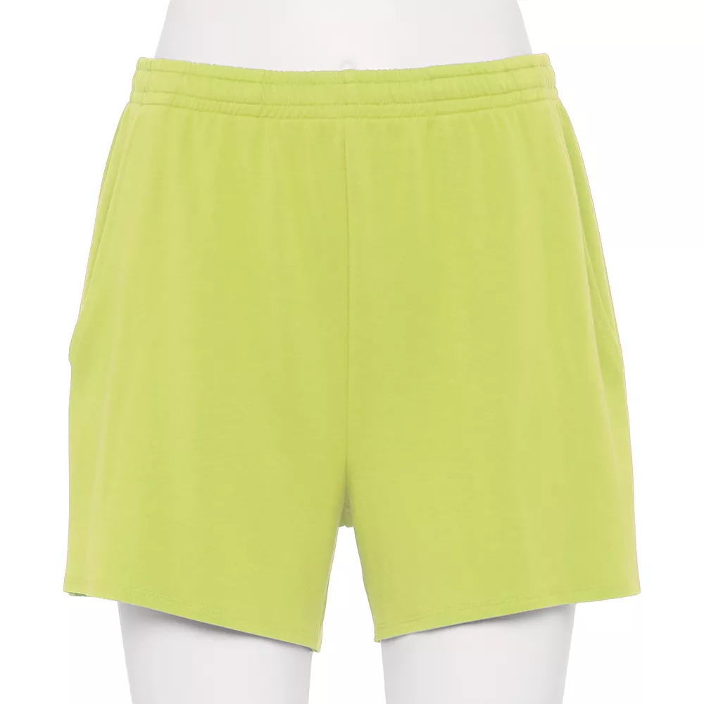 Women's Tek GearĀ® French Terry Raw-Hem Shorts - Image 8
