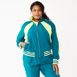 Plus Size Tek GearĀ® Woven Tracksuit Jacket