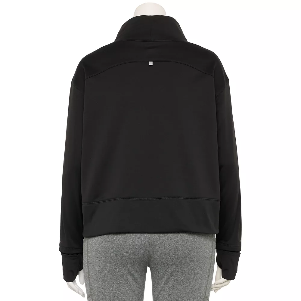 Plus Size Tek GearĀ® Run Mockneck Long Sleeve Top - Image 7