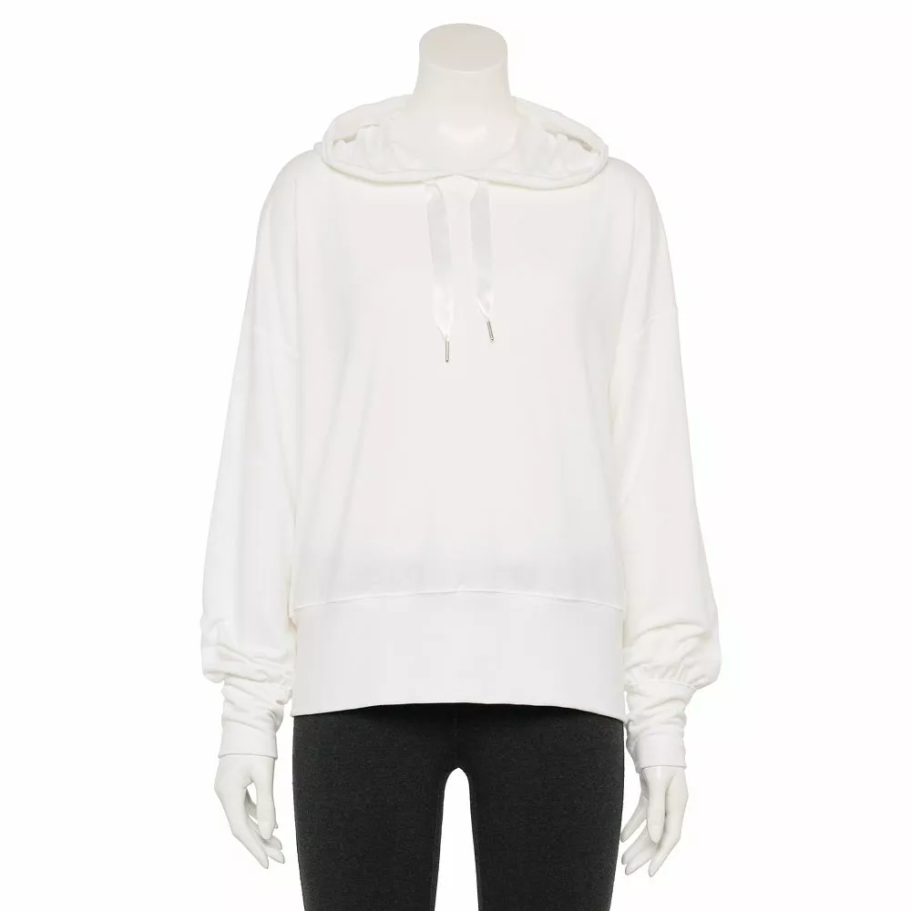 Women's Tek GearĀ® French-Terry Cropped Hoodie - Image 4