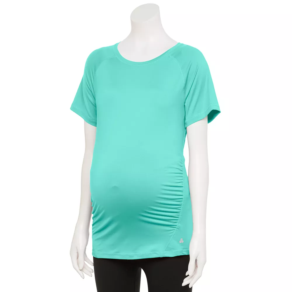 Maternity Tek GearĀ® Workout Tee - Image 8