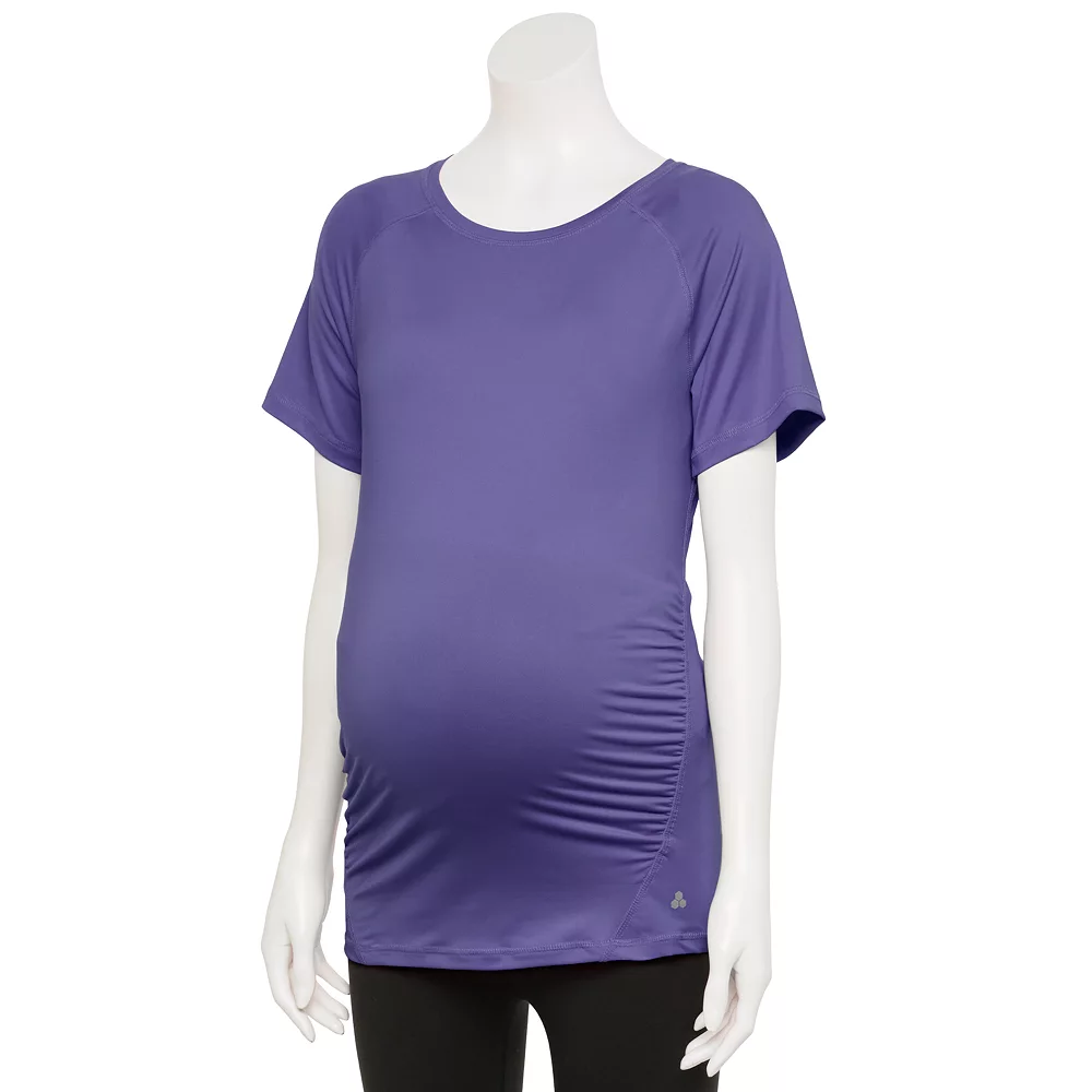 Maternity Tek GearĀ® Workout Tee - Image 5