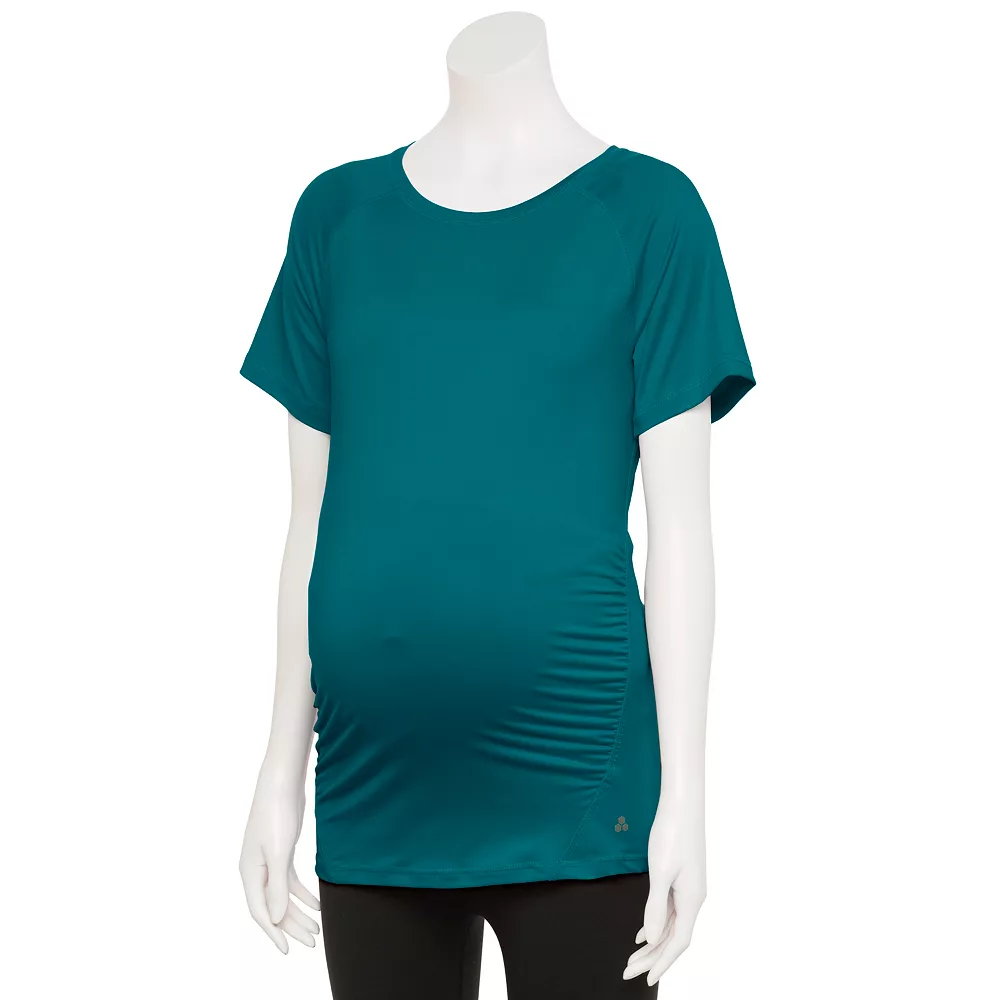 Maternity Tek GearĀ® Workout Tee - Image 4