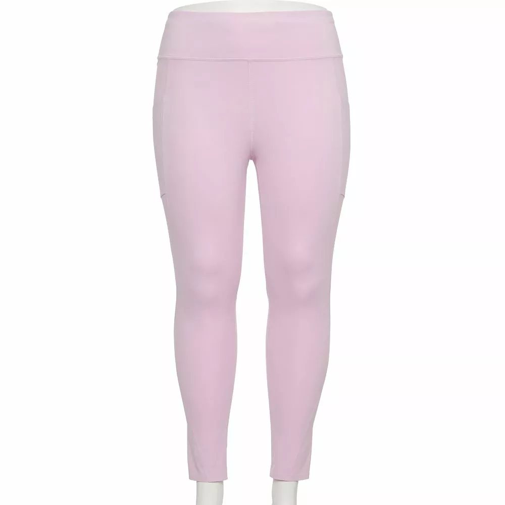 Plus Size Tek GearĀ® Core High-Waisted Running Leggings