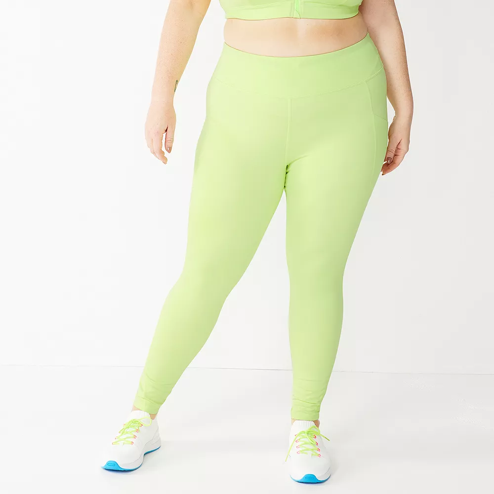 Plus Size Tek GearĀ® Core High-Waisted Running Leggings - Image 2